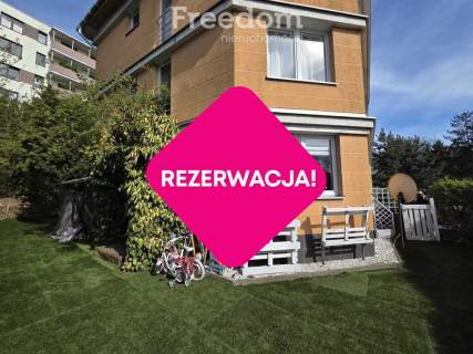 Bezczynszowe, 3 pokojowe mieszkanie z ogrodem