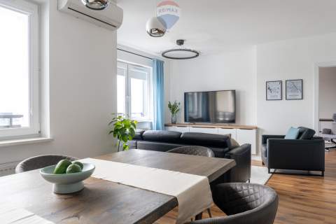 Apartament z panoramą Warszawy 87 m Mokotów