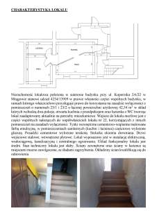Syndyk sprzeda lokal Mragowo ul. Kopernika 2A/22
