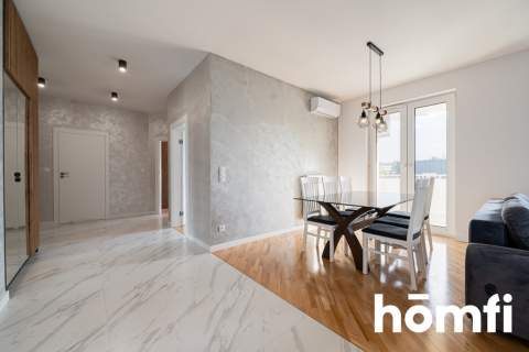 3 pokoje w nowym apartamentowcu z garażem