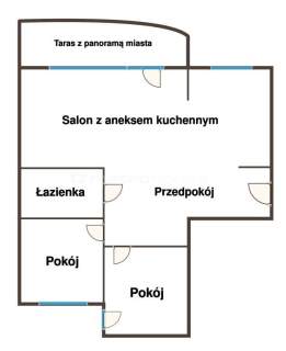 Mieszkanie na sprzedaż, 70 m2, Łódź