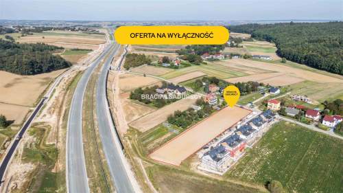 Działka budowlano-usługowa Zalesie