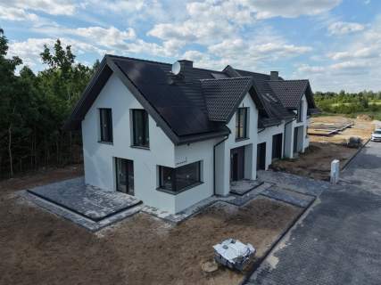Bliźniak w stanie deweloperskim z Pompą Ciepła