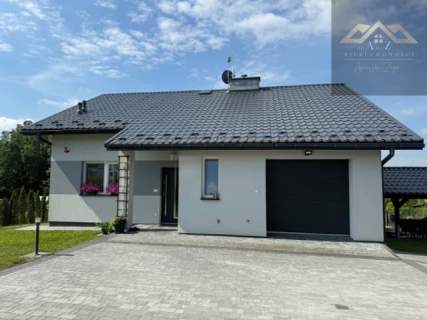 Nowoczesny dom w Pogórskiej Woli, gmina Skrzyszów