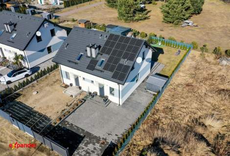REZERWACJA dom z fotowoltaiką-220 mkw ogrodu 3x m postojowe