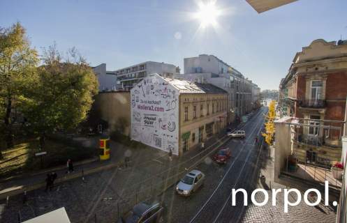 Mała / Zwierzyniecka, centrum Krakowa, studio z balkonem na sprzedaż