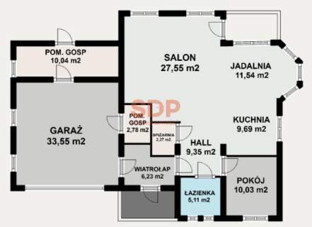 Wolnostojący dom 218m2 na działce 1000m2