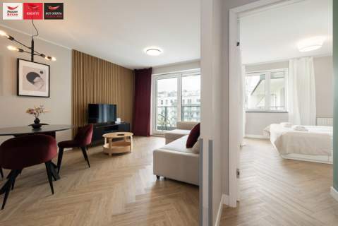 Angielska Grobla Wyspa Spichrzów balkon