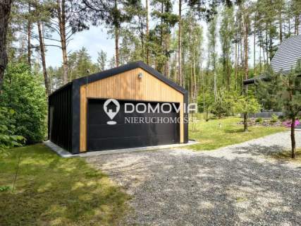 Luksusowy dom przy lesie Krasnobród garaż 2-stanowiskowy nowoczesne...