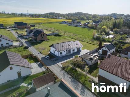 NOWY DOM PARTEROWY Z OGRODEM I GARAŻEM