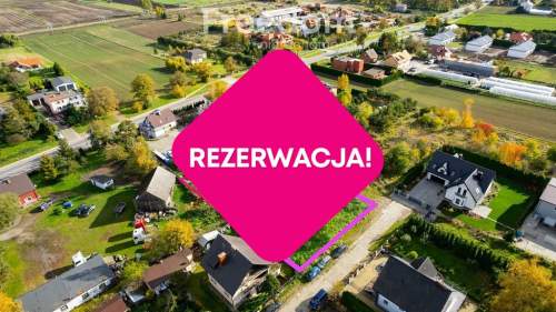 Działka budowlana z usługami wszystkie media