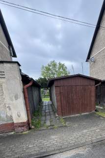 1 pokój, wysoki parter, garaż, komórki, ogródek