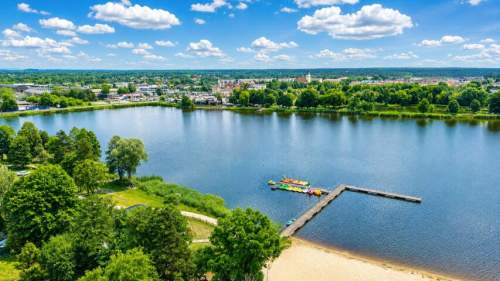Blachownia Osiedle Poziomkowa Park dom w zabudowie szeregowej