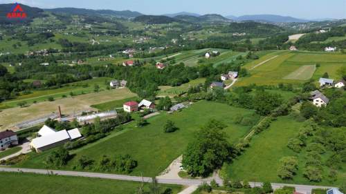 Widokowa działka z WZ   południowy stok, panorama