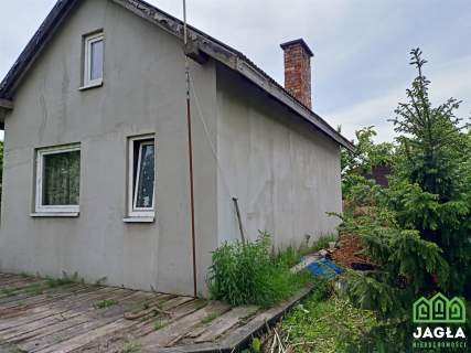 Jagodowo działka ROD 464/35m5 domek murowany las
