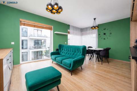2 Pok. 43,47 m2 Balkon 10m2 Garaż Stawowa 