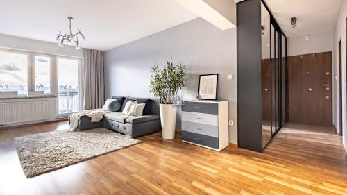 Kliny- przestronne 2-pokojowe mieszkanie, 54 m2