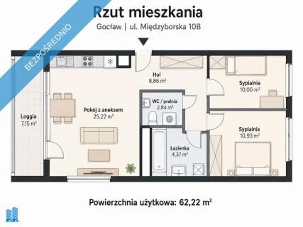 www.miedzyborska10b.pl - 3 pokoje bezpośrednio stan deweloperski...