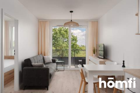 2-pok., balkon, z parkingiem - Develia via Flora