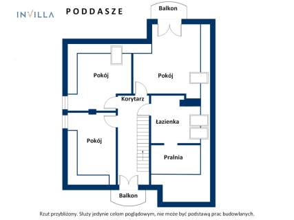 Duży ogród Garaż Balkony Klimatyzacja