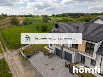 Wykończony dom- widokowa działka- granica Krakowa