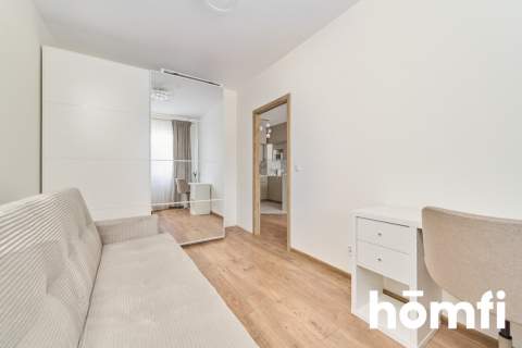 Nowoczesne dwa pokoje, balkon, pierwszy najem