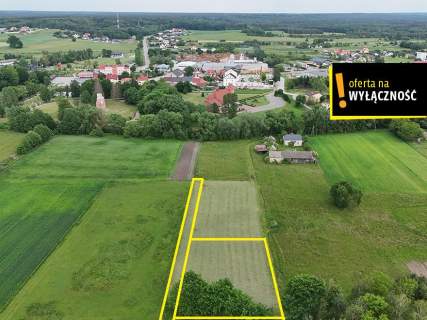 Działka 1268 m2 w Rytwianach z warunkami zabudowy