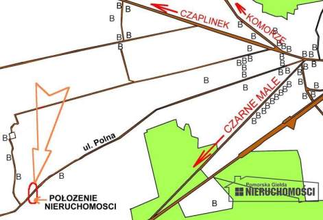 Siedlisko do zabudowy - miejsce na kolonii miejsco