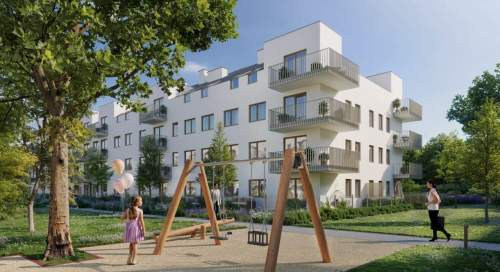 Mieszkanie z dużym balkonem Inwestycja Rędzińska 4 56,31 m