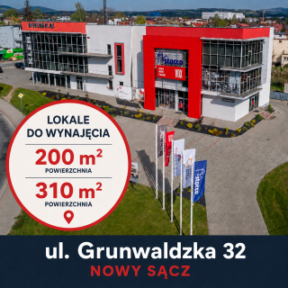 Do wynajęcia Lokale w Galerii Grunwaldzkiej
