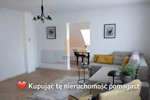 44 m2/ 3 pokoje/ z wyposażeniem/ piękna okolica
