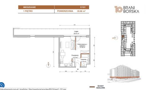 Niższa cena Wielka Loggia Centrum Miasta