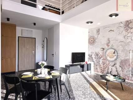 Nowoczesny apartament 2-poziomowy, balkon, winda, garaż