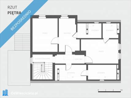 Przedwojenny dom z działką 1800 m w centrum Czernicy