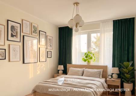 42,3 m 2 pokoje Balkon Blisko SKM