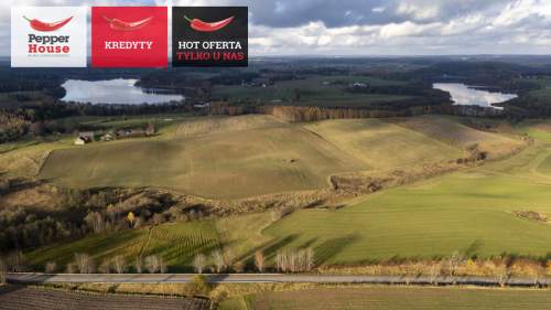 Niedamowo działka 4900 m2 200 m od jeziora