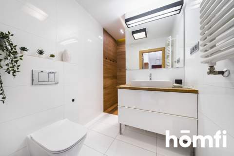 Jasny 3 pokojowy apartament z widokiem na Kraków