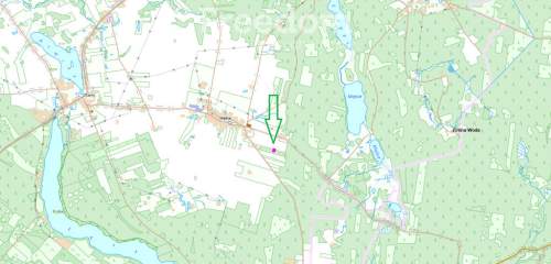 Działka rekreacyjna 677 m Miętkie Mazury MPZP 1ML