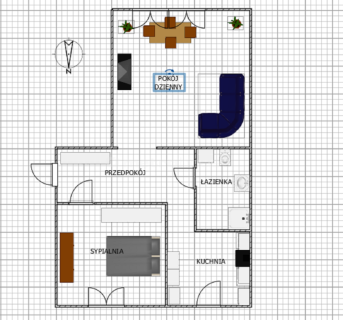 37,7 m2 /2 pokoje/ Metro/ Wola 