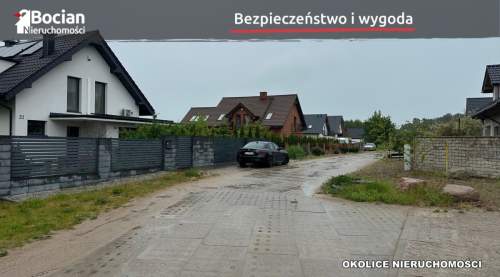Płaska, uzbrojona działka budowlana- Leźno