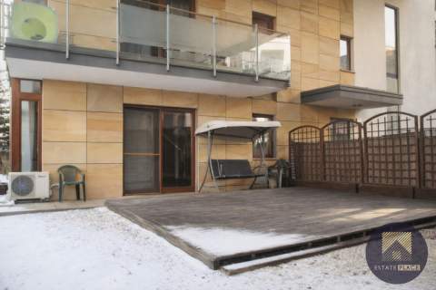 2 pokoje z ogrodem 180 m2, garaż, Wilanów