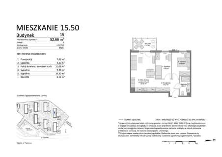 Trzypokojowe Mieszkanie z Balkonem, Łostowice
