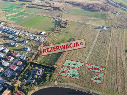 Działka budowlana 966m2 ostatnie wolne Darłowo