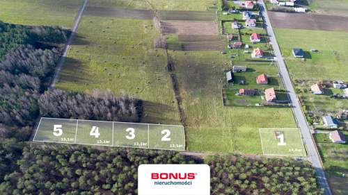 Działka budowlana przy lesie 14,4 ar Nowy Nart