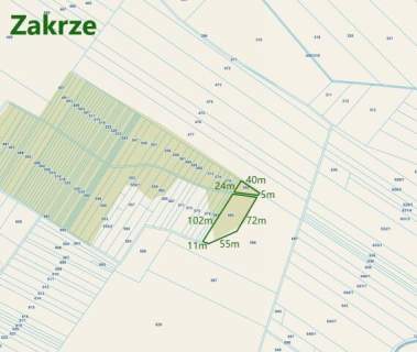 Działki leśne - Zakrze, gm. Łosice