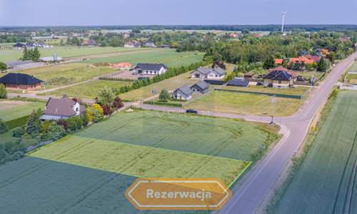 Duża działka w Mykanowie