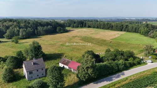 Borek Rzezawa działka 77ar przy drodze media