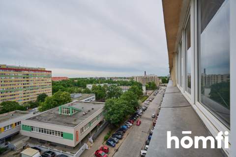 Kawalerka z widokiem na panoramę miasta