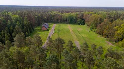 Działka 585m2 w środku lasu