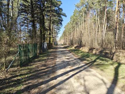 Urokliwa działka budowlana przy lesie